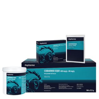 CUBARMIX EQUI® 400 MG/G + 80 MG/G